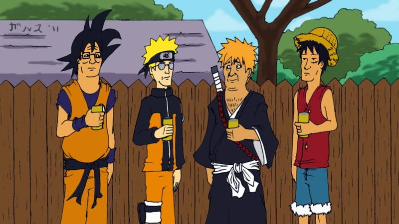 King of the Hill Is Anime meme and image example.