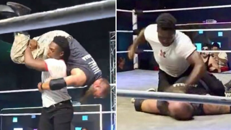 Raja Jackson Syko Stu Wrestling Incident