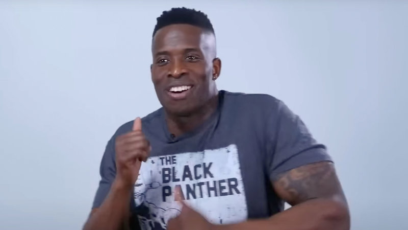 I No Black meme / I No Black I Dominican meme depicting Godfrey.