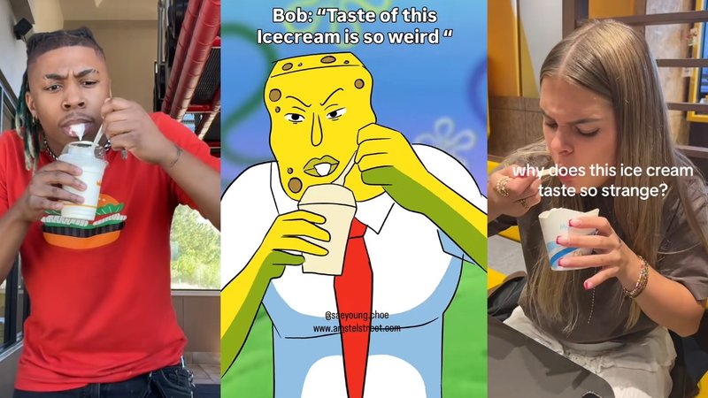 This Ice Cream Tastes Weird This Ice Cream Tastes Weird trend and meme examples.