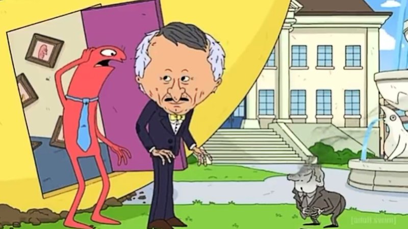 Yo Guys It's Me, Charlie / Did That Guy Just Turn Into Sand? Yo Guys It's Me Charlie / Did That Guy Just Turn Into Sand meme from Smiling Friends.