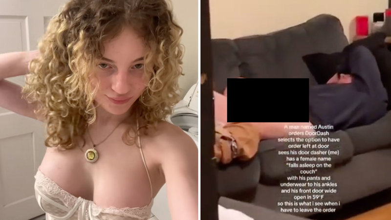 DoorDash SA Girl TikToker @irlmonsterhighdoll Controversy image examples.