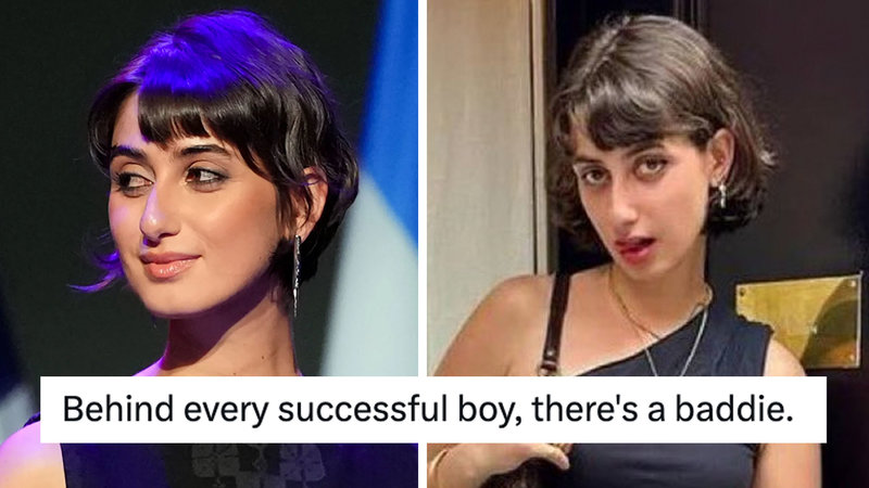 A photo and tweet about Rama Duwaji, Zohran Mamdani's wife.