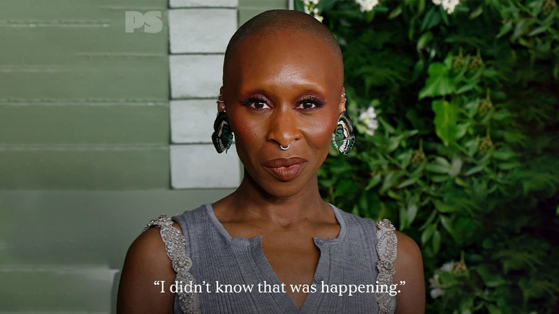 Cynthia Erivo I Didn't Know That Was Happening meme.