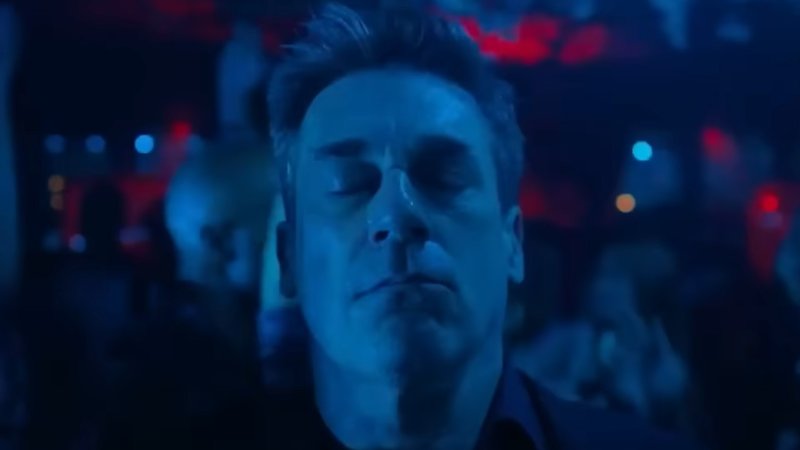 Jon Hamm Dancing In the Club Scene / Turn the Lights Off meme.