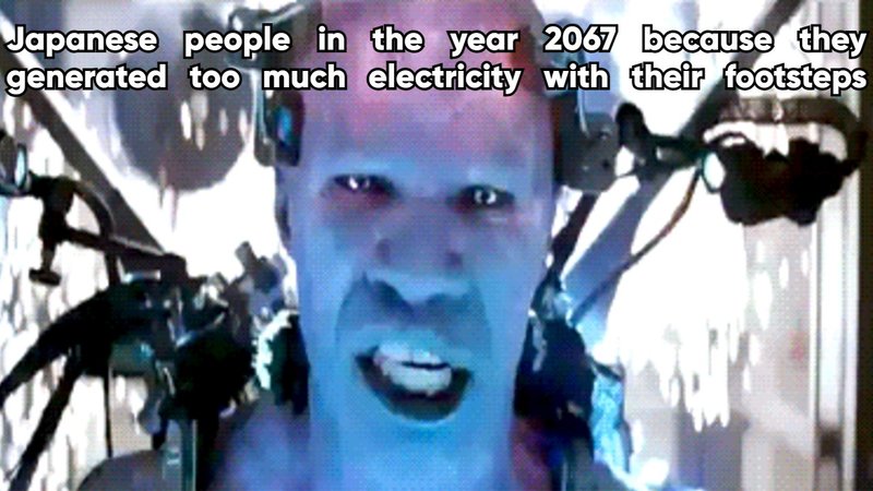 Japan Is Turning Footsteps Into Electricity Copypasta