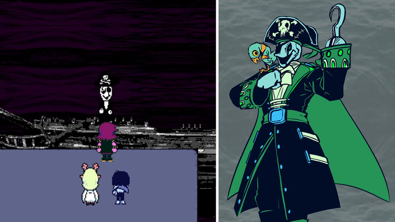 Pirate Gaster image examples.