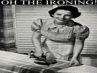 Oh The Ironing!