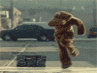 Breakdancing Bear