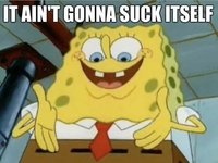 It Aint Gonna Suck Itself