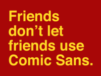 Friends Don't Let Friends