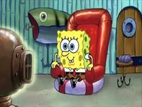 SpongeBob Watching TV meme.