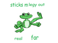 Sticks M Legy Out Really Far