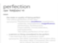 Perfection Glass Wipe / Meaning Of Perfection