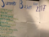 Teen's Summer 2017 Bucket List