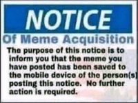 Notice of Meme Acquisition