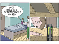 Dad! There Is a Monster Under My Bed