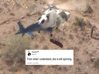 Helicopter Lady Rescue