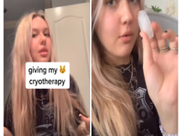 Ice Cube Vagina Challenge