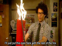 I'll Just Put This Over Here With the Rest of the Fire