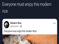 Everyone Must Enjoy This Modern Rice