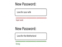 Weak vs. Strong Password