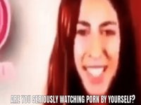 are you seriously watching porn by yourself bait and switch meme