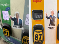 "I Did That" Gas Station Stickers