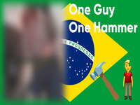 1 guy 1 hammer