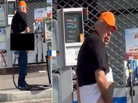 Gas Station Pump Guy viral video and meme.