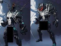 19 inches of venom Marvel Rivals mod censored image example.