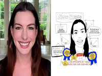 HRjak meme and image example depicting Anne Hathaway.
