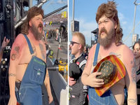 Druski in White Face image examples.