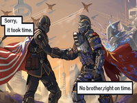 Helldivers 2 Equality-on-Sea Chinese Review Bombing Controversy meme and image example.
