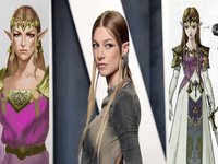 Hunter Schafer Zelda Movie image examples.