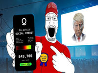 Donald Trump Palantir Citizenship Database Controversy meme example.