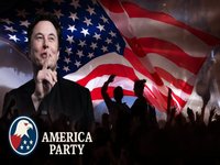 America Party artwork and logo example image.