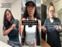 Polyphonic Perception tiktok example images.