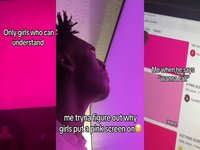 Pink Screen