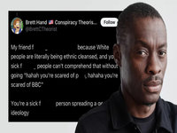 BBC Suicide Twitter image examples.