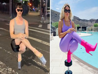Nicki Minaj High School Pose trend and image examples.