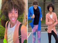 Pink Cardigan and Jay Guapo image examples.
