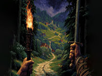 Dark Gothic Pixel RPG / AI-Invented Visual Style image example.