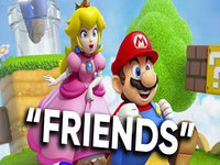 Mario Friend Zoned by Peach