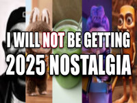 I Will Not Be Getting 2025 Nostalgia meme and image example.