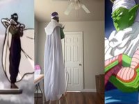 Piccolo Aura Farming meme and image examples.