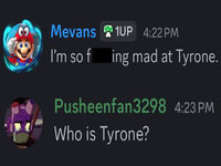 Mevans and Tyrone Discord Beef