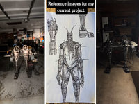 Citra Animatronic / Nosey Project Robot image examples from TikTok.
