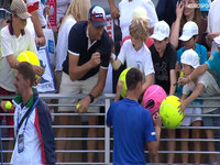 Polish CEO Piotr Szczerek US Open Hat Snatching Incident