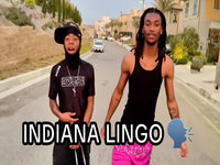 Indiana Lingo meme and image example.